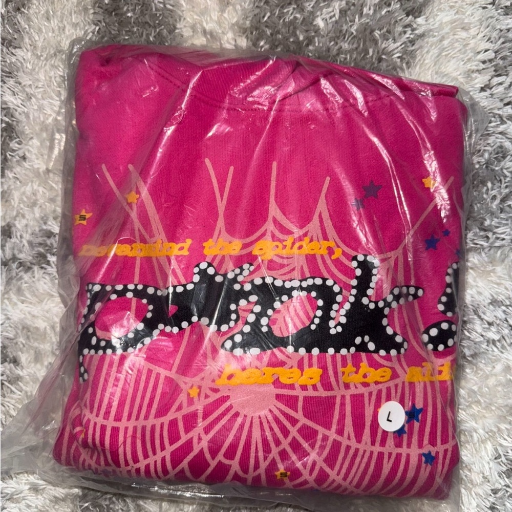 Pink Graphic Sweatshirt - Picture 1 of 3